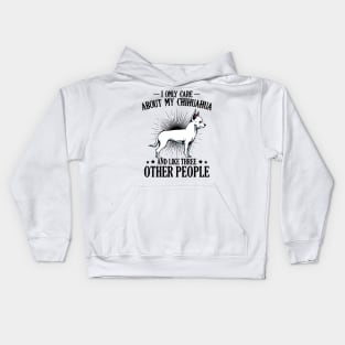 Chihuahua Dog Kids Hoodie